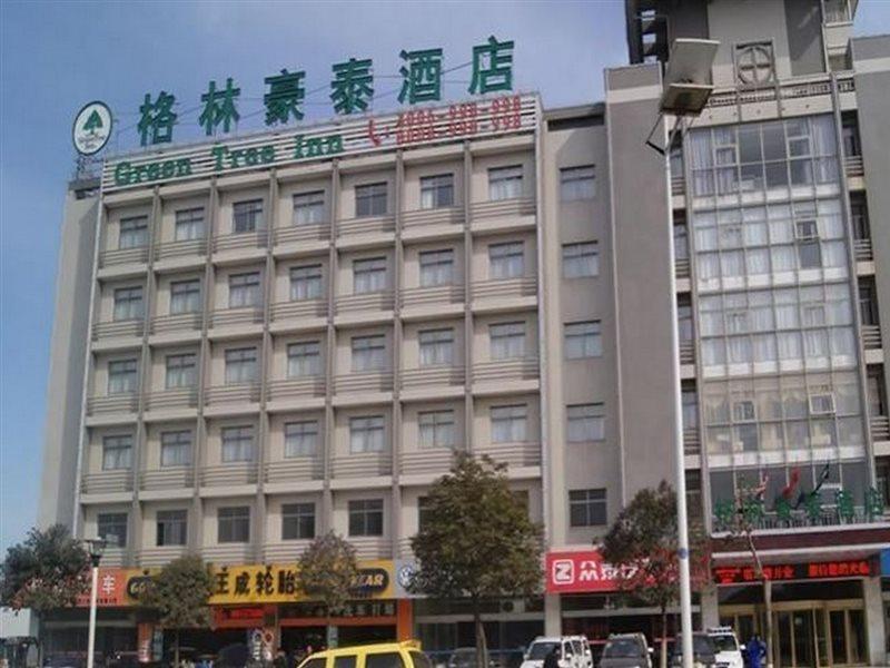 Greentree Inn Jiangsu Yancheng Bus Station Business Hotel Exteriör bild