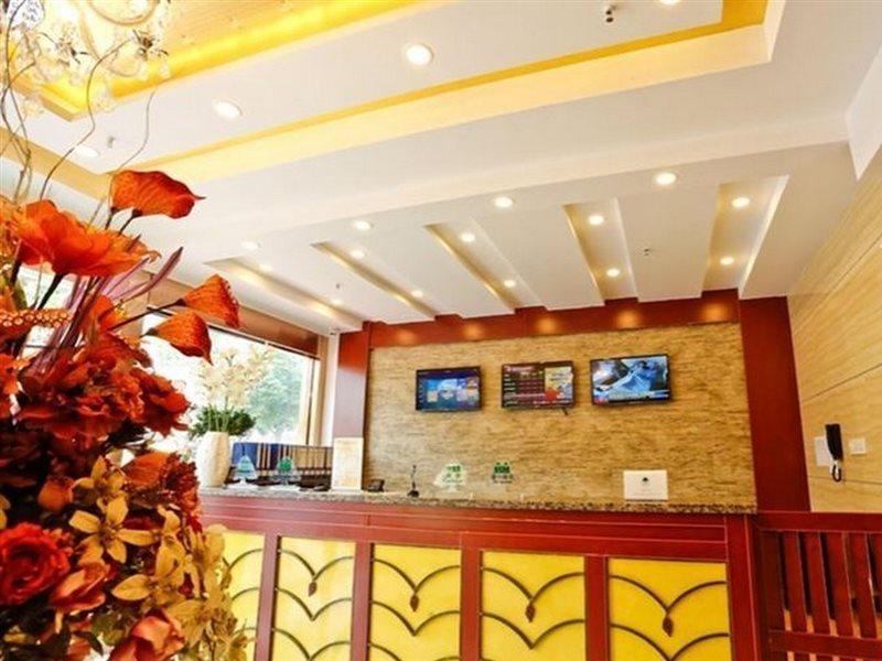 Greentree Inn Jiangsu Yancheng Bus Station Business Hotel Exteriör bild