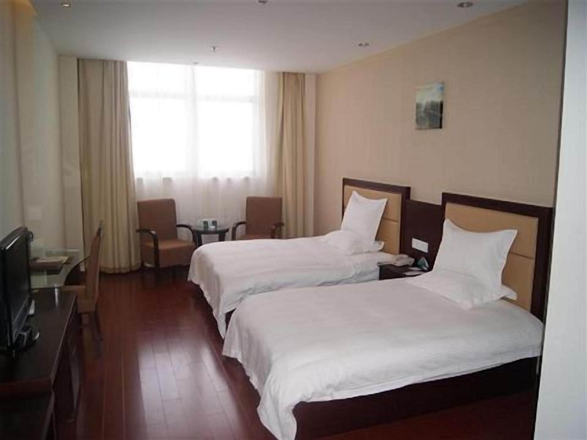 Greentree Inn Jiangsu Yancheng Bus Station Business Hotel Exteriör bild