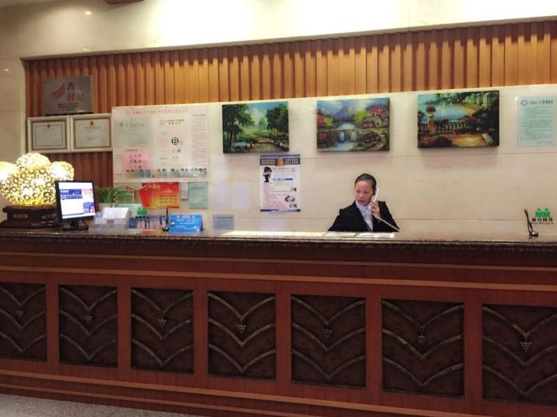 Greentree Inn Jiangsu Yancheng Bus Station Business Hotel Exteriör bild