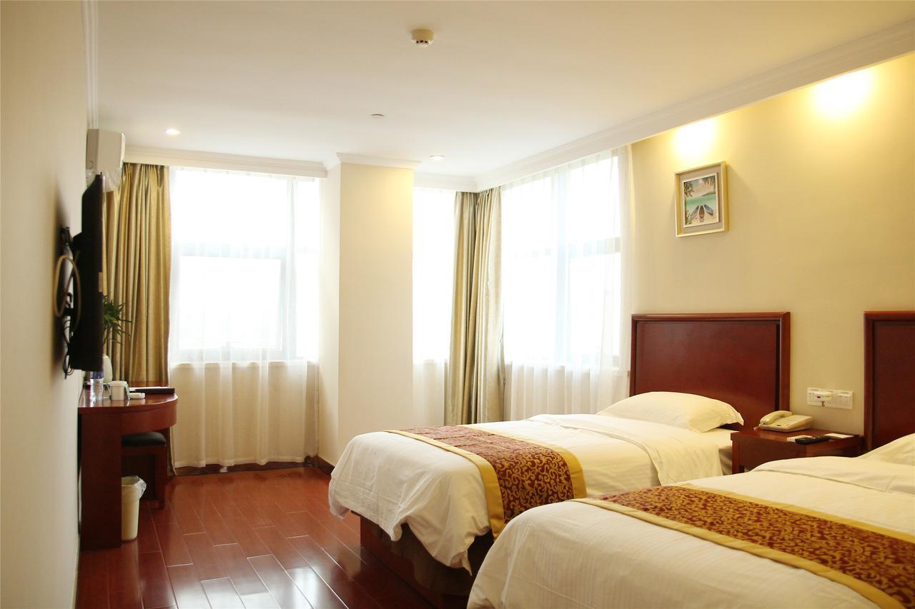 Greentree Inn Jiangsu Yancheng Bus Station Business Hotel Exteriör bild