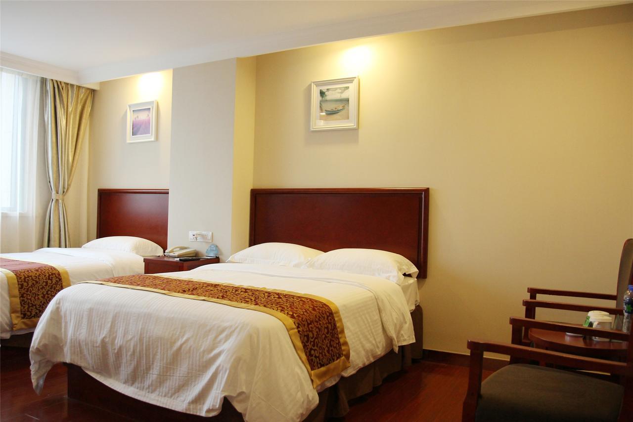 Greentree Inn Jiangsu Yancheng Bus Station Business Hotel Exteriör bild