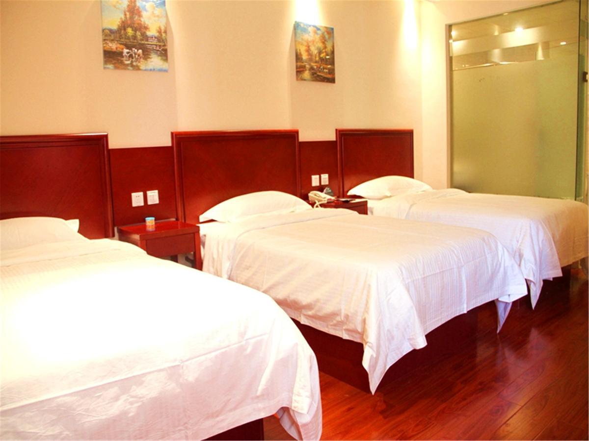Greentree Inn Jiangsu Yancheng Bus Station Business Hotel Exteriör bild