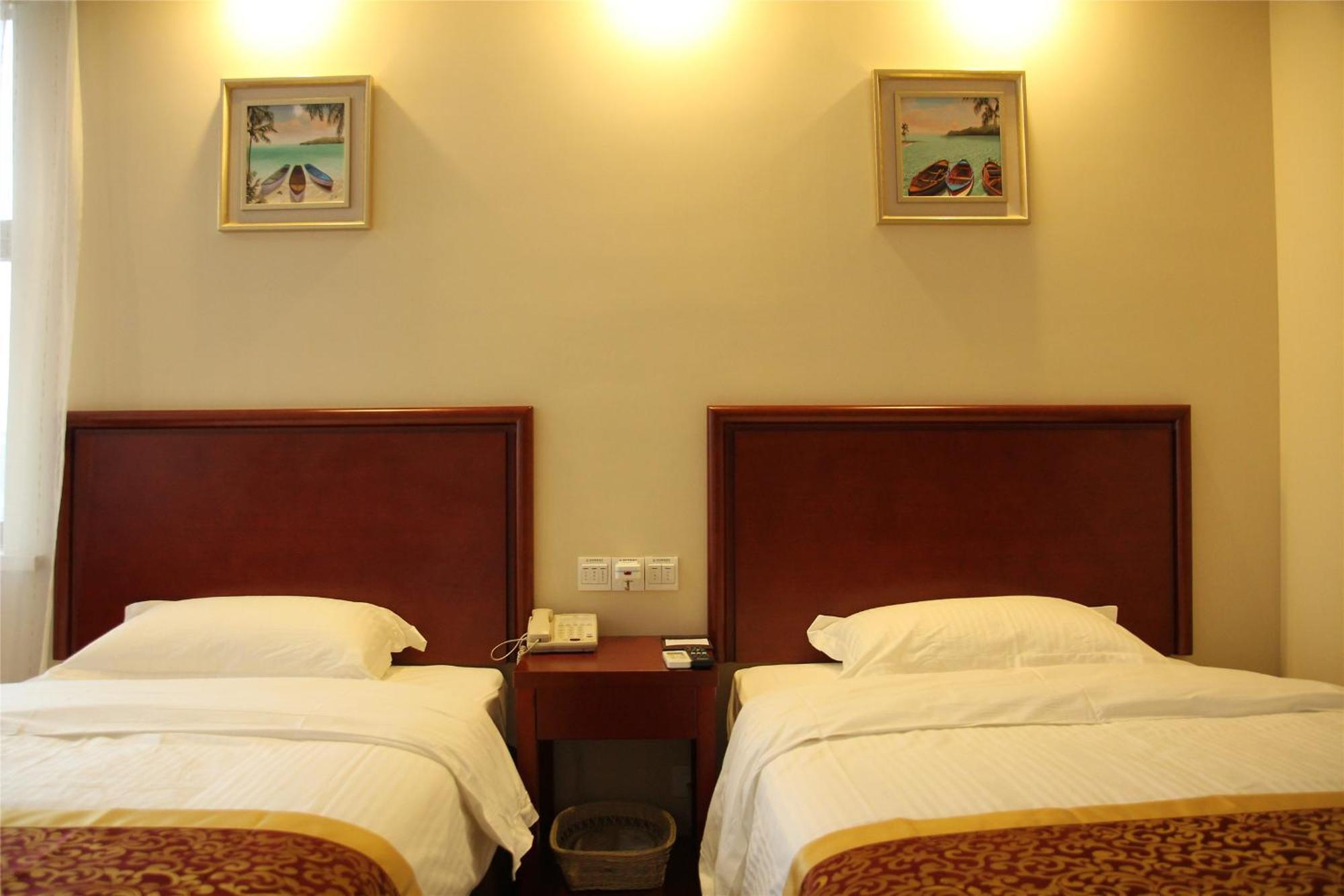 Greentree Inn Jiangsu Yancheng Bus Station Business Hotel Exteriör bild