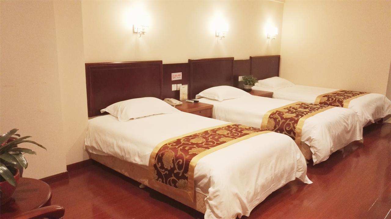 Greentree Inn Jiangsu Yancheng Bus Station Business Hotel Exteriör bild