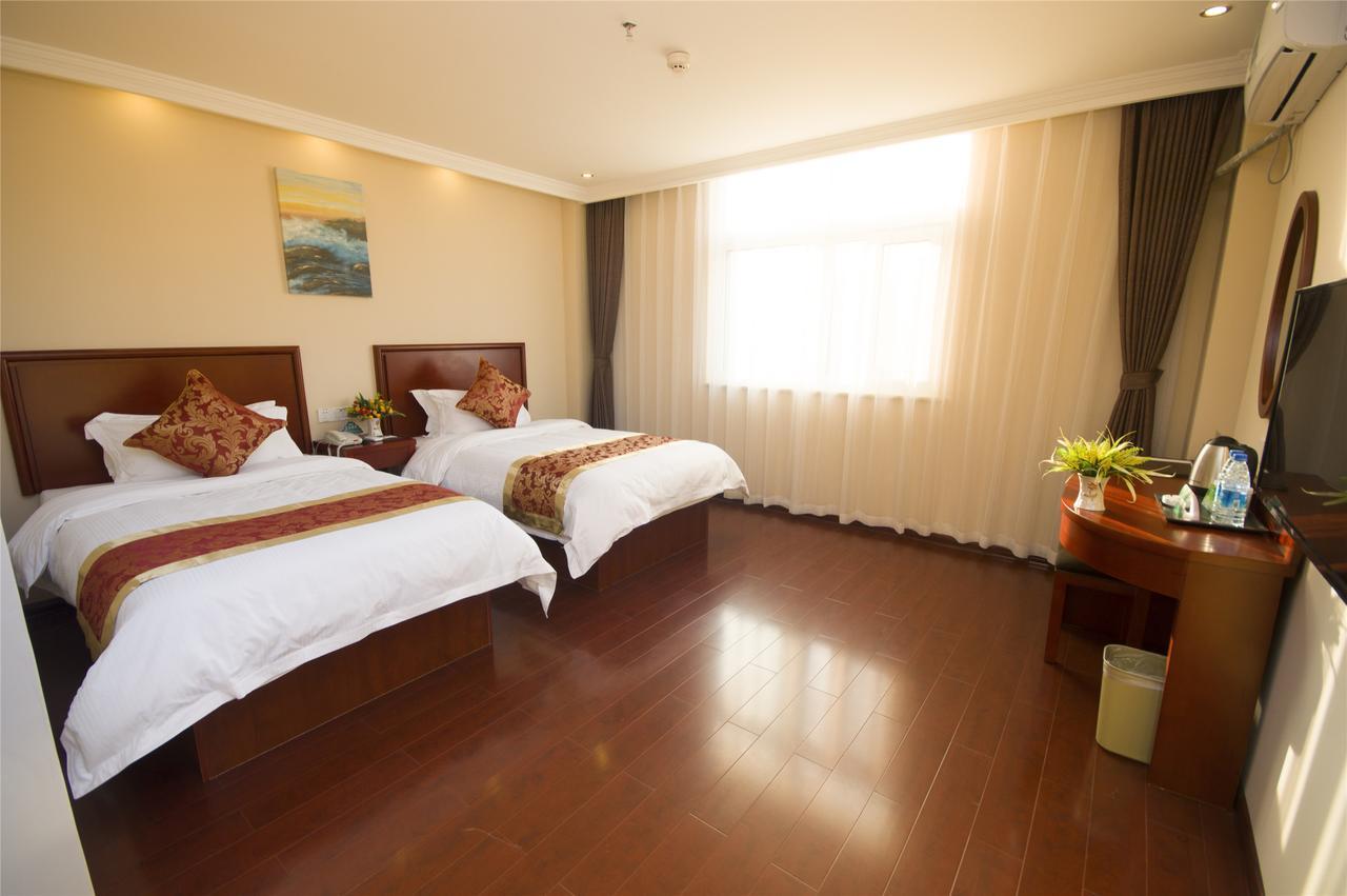 Greentree Inn Jiangsu Yancheng Bus Station Business Hotel Exteriör bild