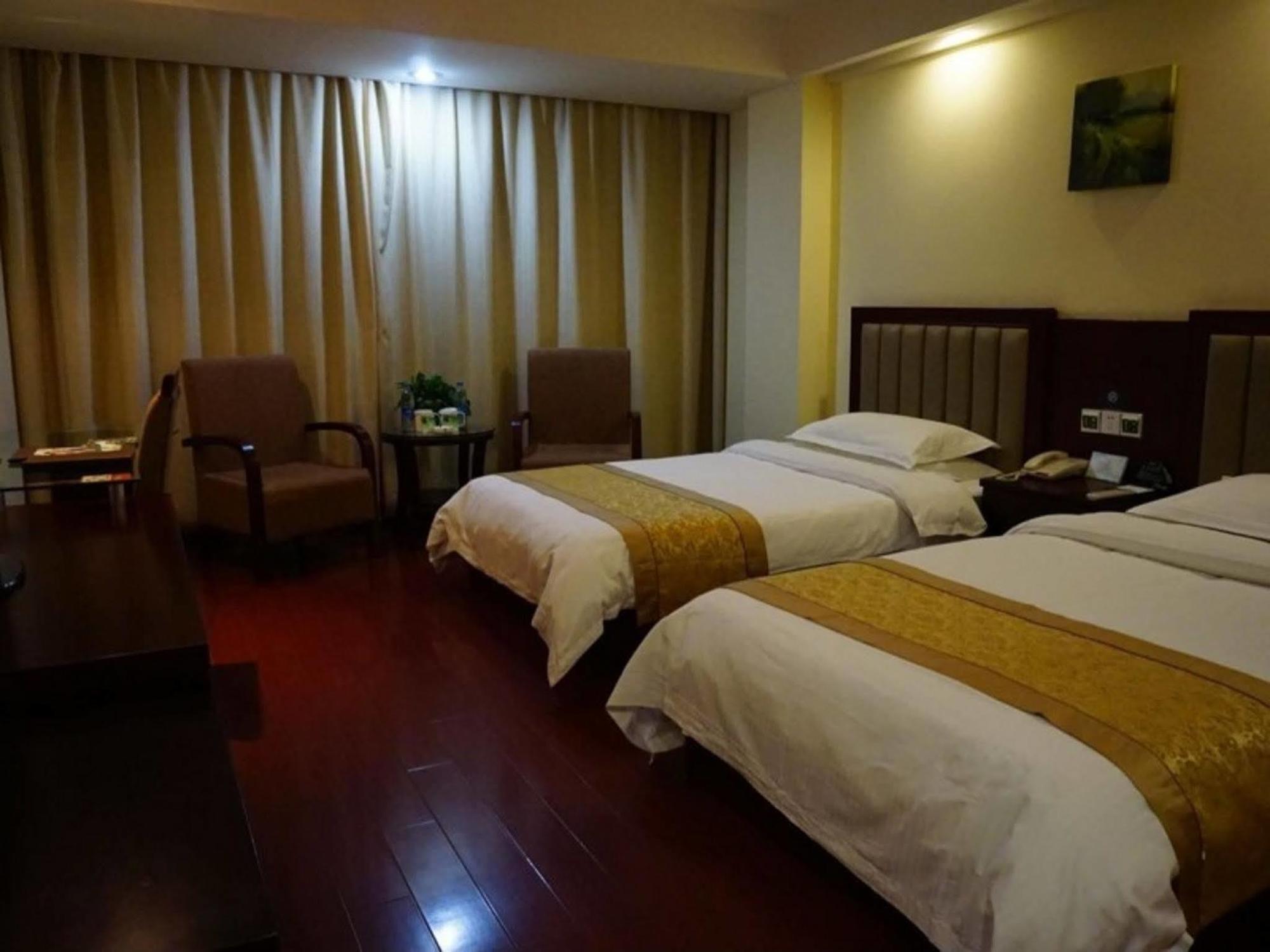 Greentree Inn Jiangsu Yancheng Bus Station Business Hotel Exteriör bild