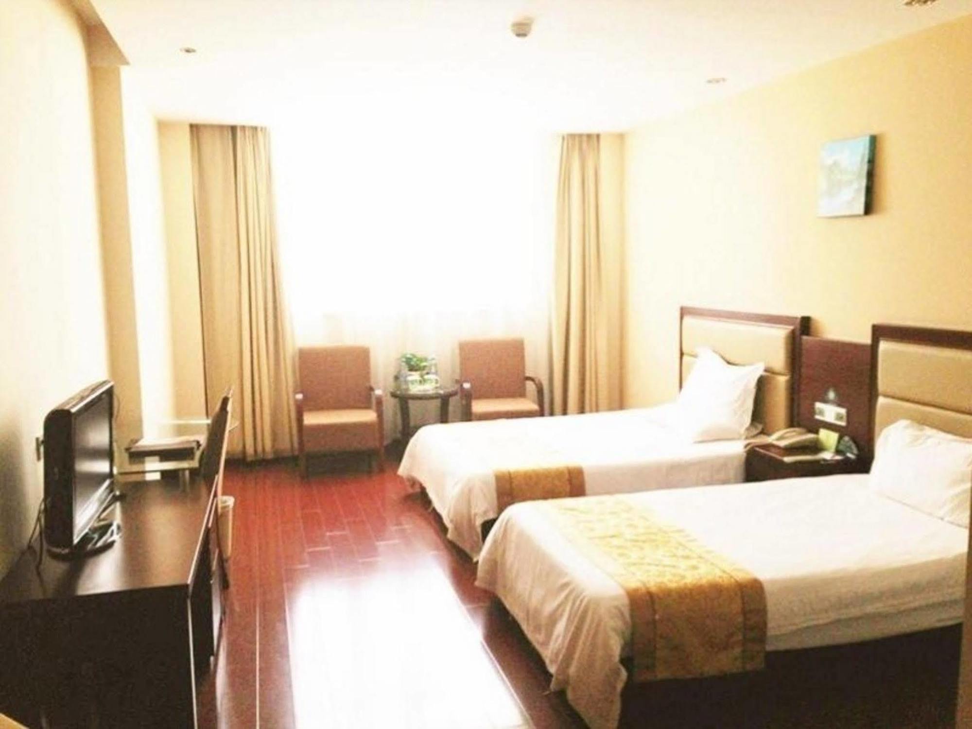 Greentree Inn Jiangsu Yancheng Bus Station Business Hotel Exteriör bild